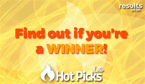 hotpicks results
